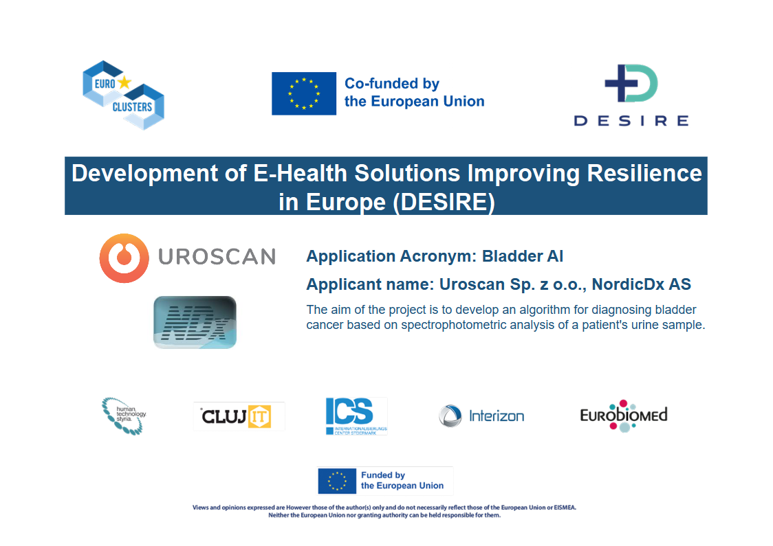 Development of E-Health Solutions Improving Resilience in Europe (DESIRE)